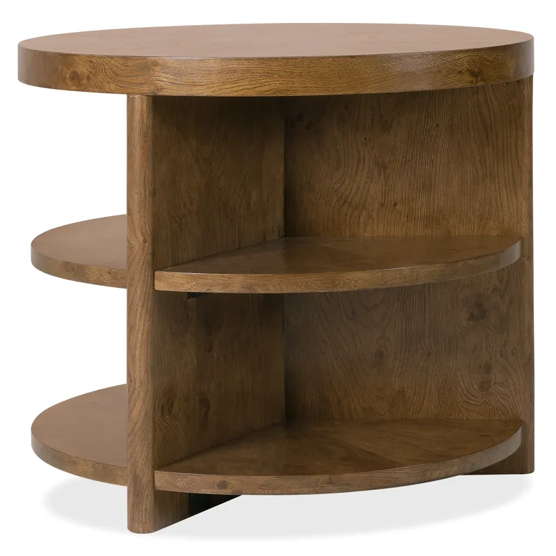 Melange Mulholland Round End Table