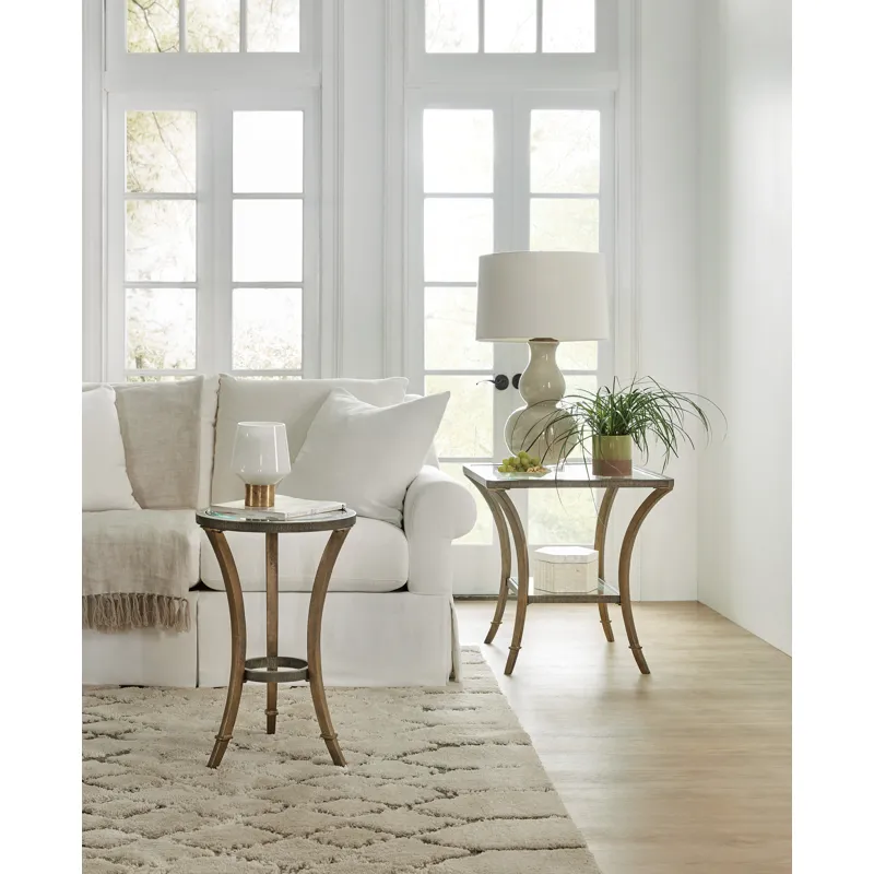Round Accent Martini Table Room