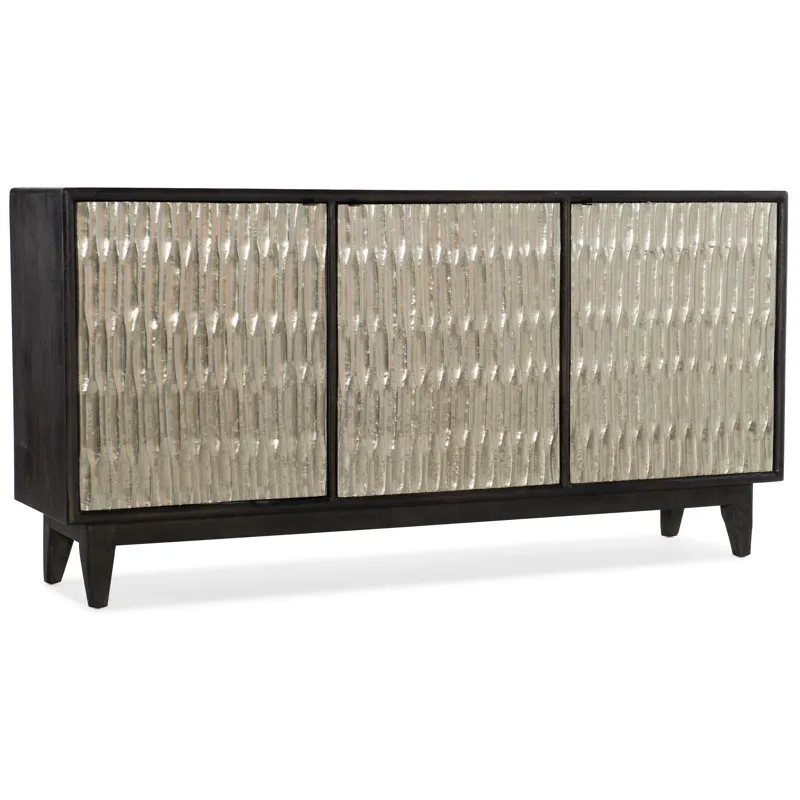 Shimmer Three-Door Credenza Silhouette