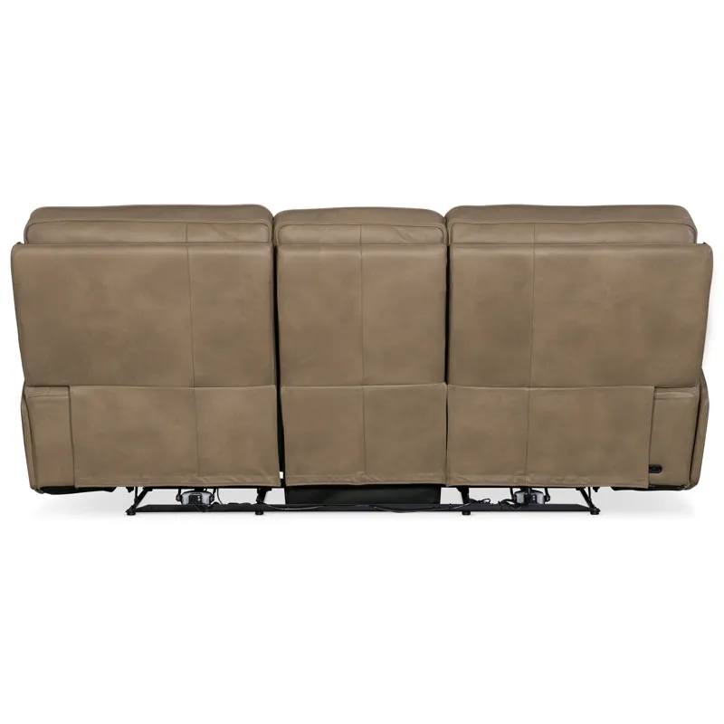 Hooker Ready-Made Upholstery Riverton Power Sofa with Power Headrest and Lumbar