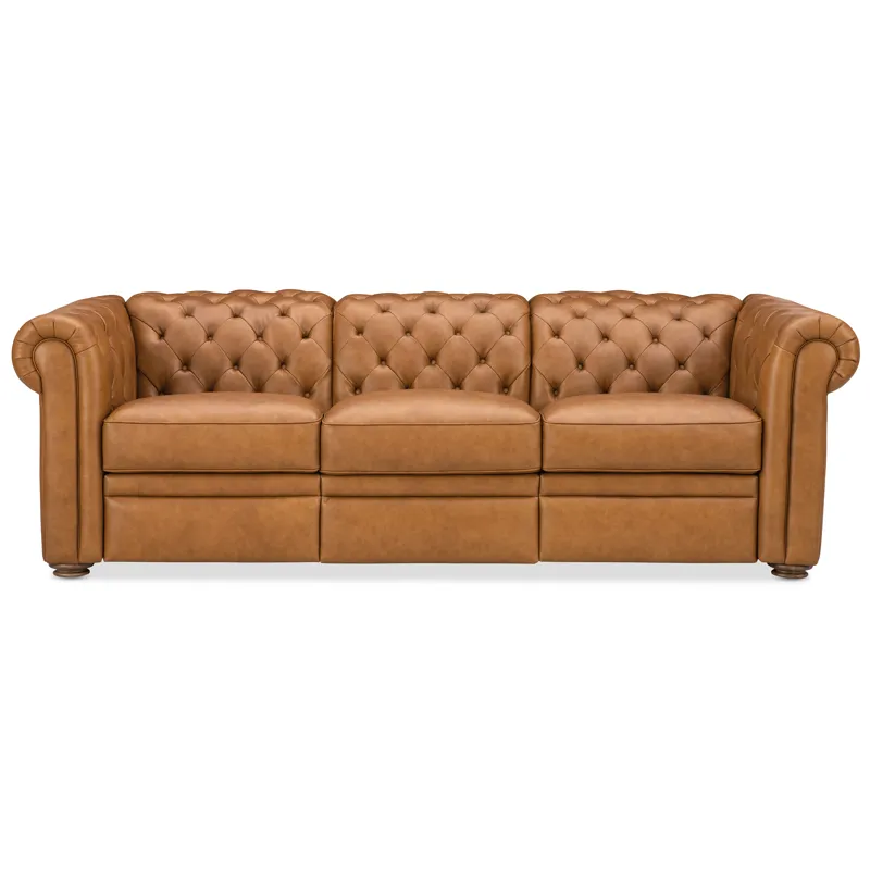 Hooker Ready-Made Upholstery Glover Power Reclining Sofa with Power Headrest