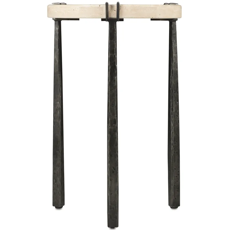 Driftwood Metal Spot Table