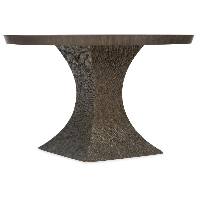 Miramar Aventura Greco 48in Round Dining Table Silhouette