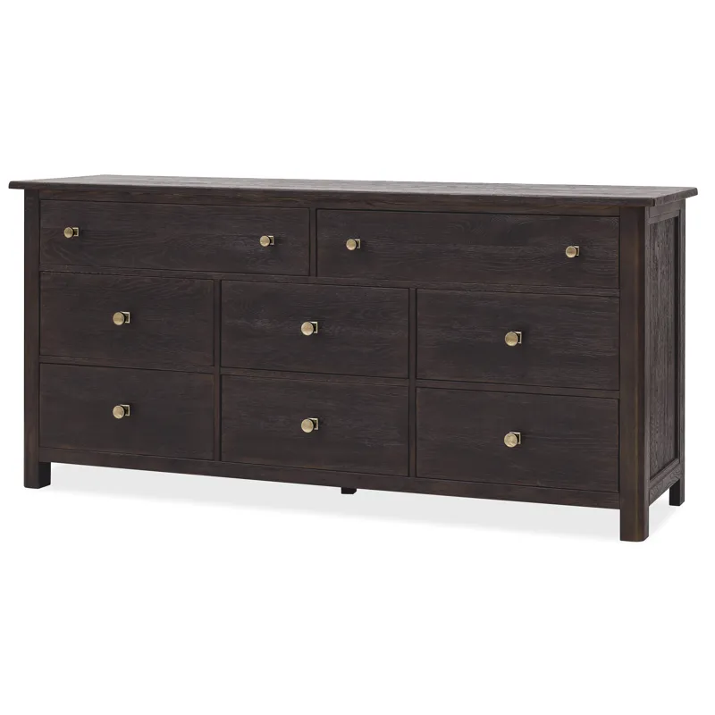 Driftwood Eight-Drawer Dresser