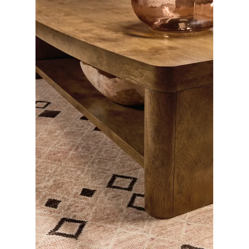 Melange Romano Rectangle Cocktail Table