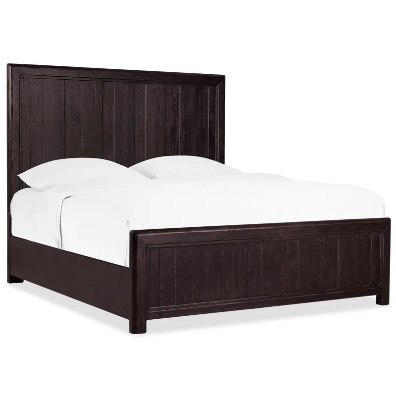 Driftwood California King Panel Bed