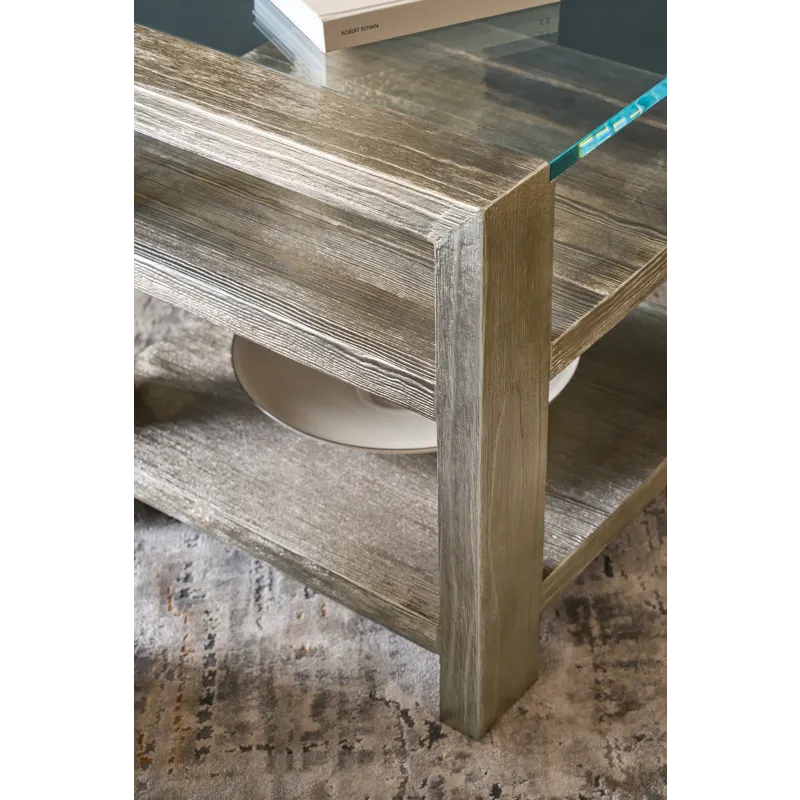 Melange Saber End Table