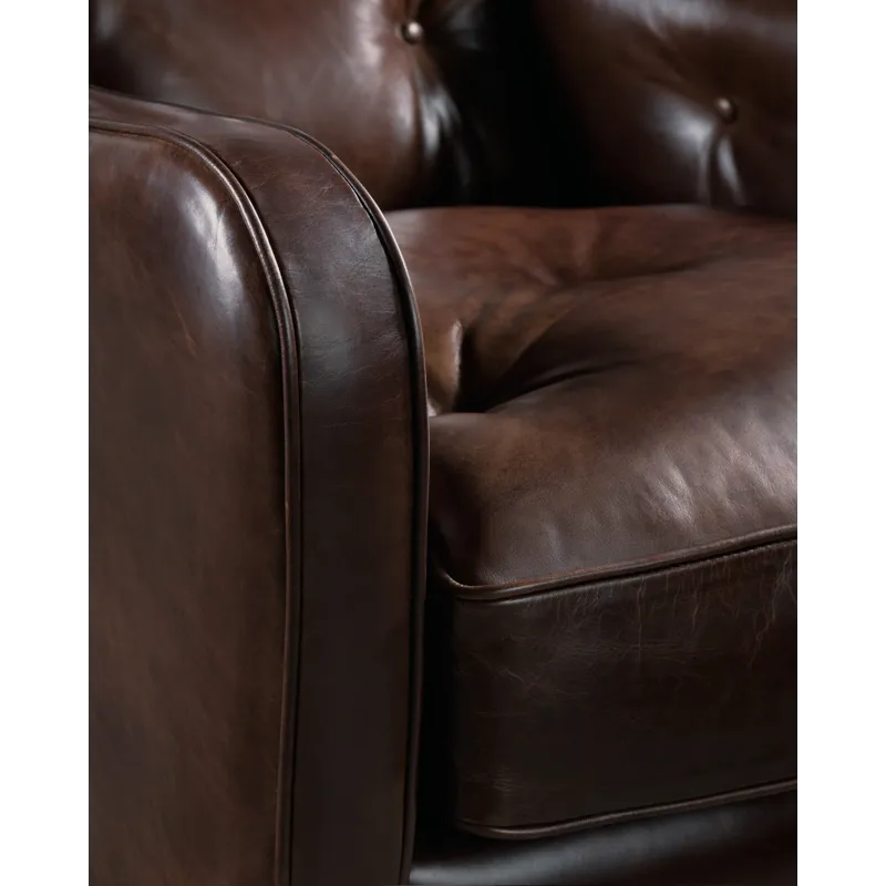 Hooker Ready-Made Upholstery Belvedere Tufted Lounge Chair