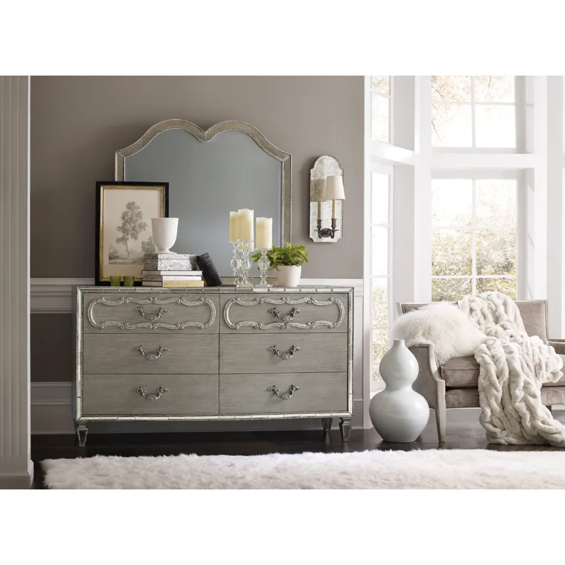 Sanctuary Six-Drawer Dresser Room