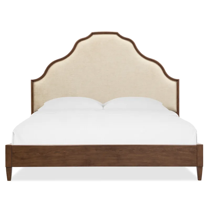 Cashiers King Upholstered Panel Bed