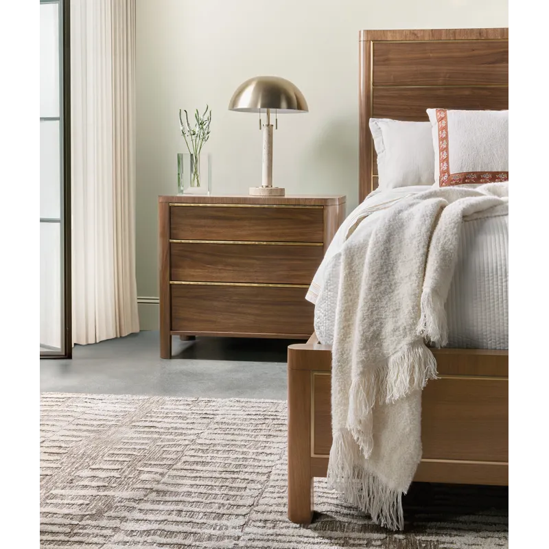 Eleana Three Drawer Nightstand