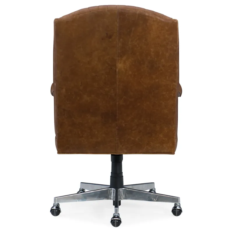 Claybrook Executive Swivel Tilt Chair w/ Metal Base Silhouette