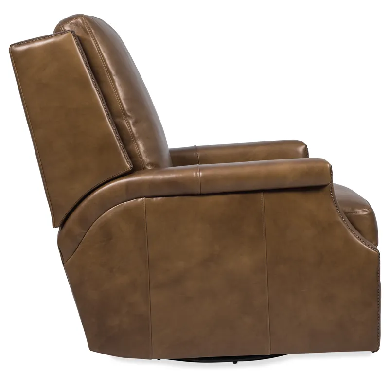 Hooker Ready-Made Upholstery Collier Power Swivel Glider Recliner