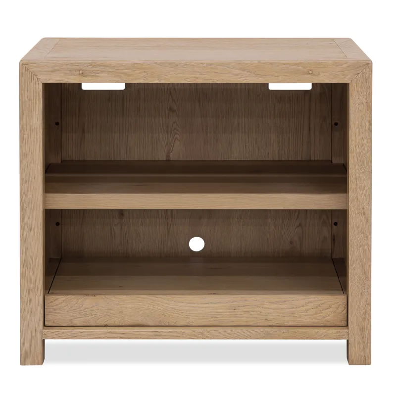 Driftwood Open Shelf Cabinet