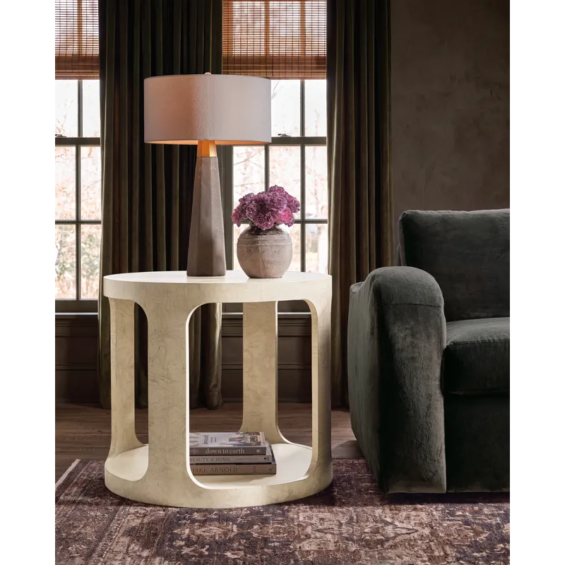 Archives Round End Table