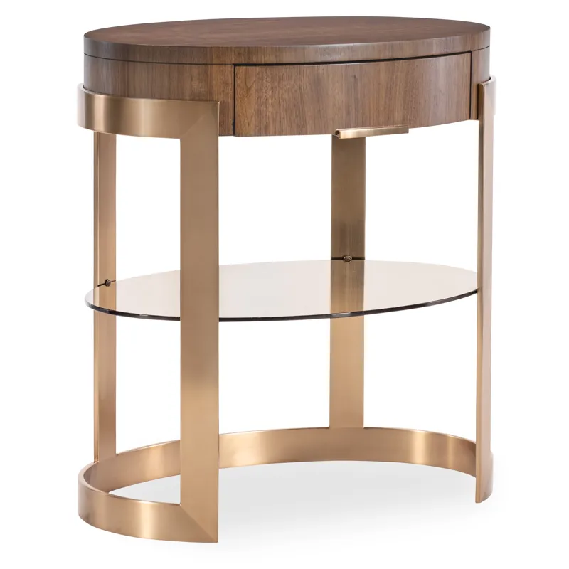 Eleana Oval Nightstand