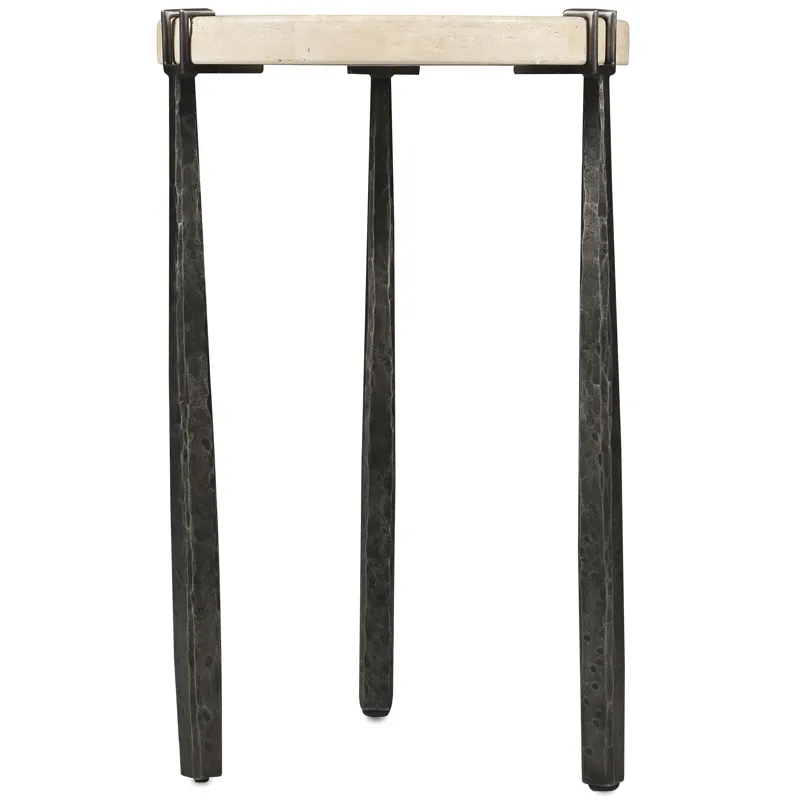 Driftwood Metal Spot Table