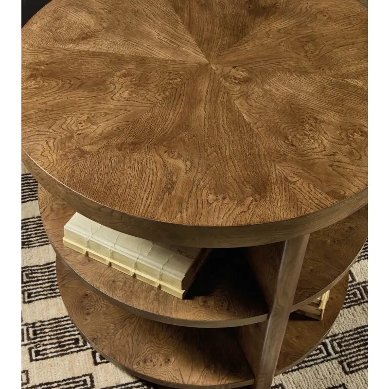 Melange Mulholland Round End Table