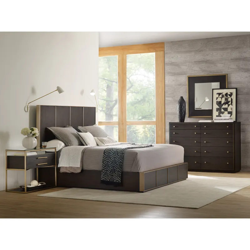 Curata One-Drawer Nightstand Room