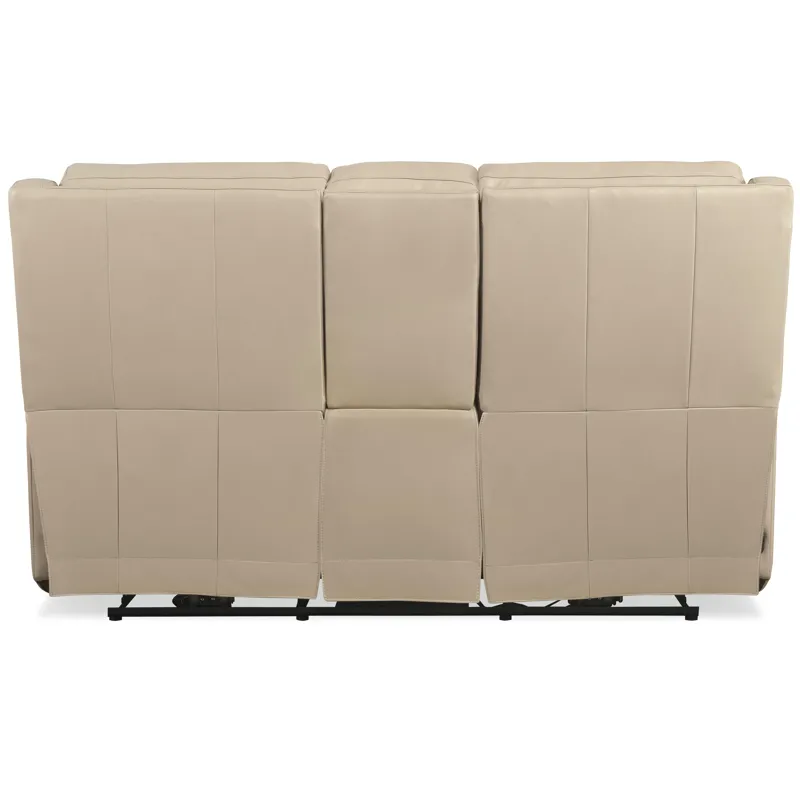 MS Nelson Zero Gravity Power Console Loveseat with Power Headrests and Lumbar