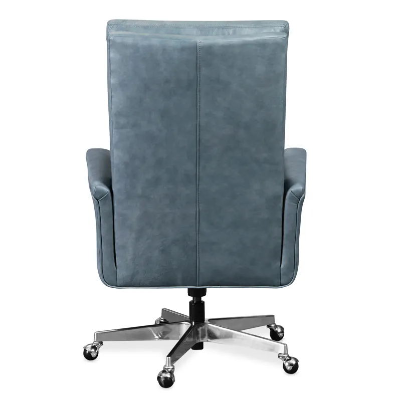 Tycoon Executive Swivel Tilt Chair w/ Metal Base Silhouette