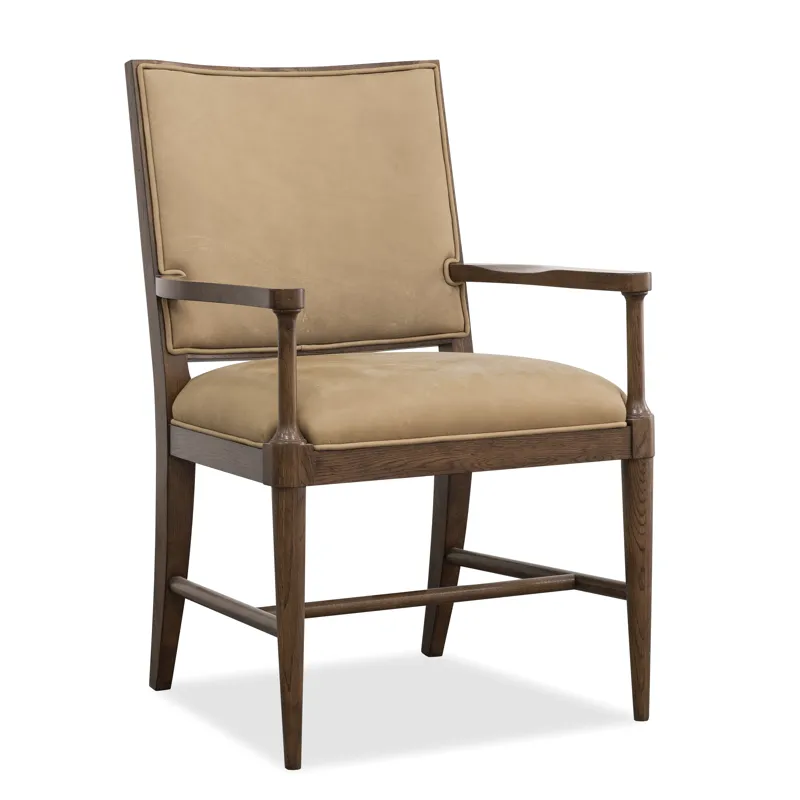 Cashiers Arm Leather Chair