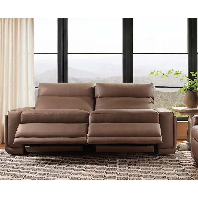 Hooker Ready-Made Upholstery Simone Zero Gravity Power Sofa with Power Headrest and Bluetooth Speaker