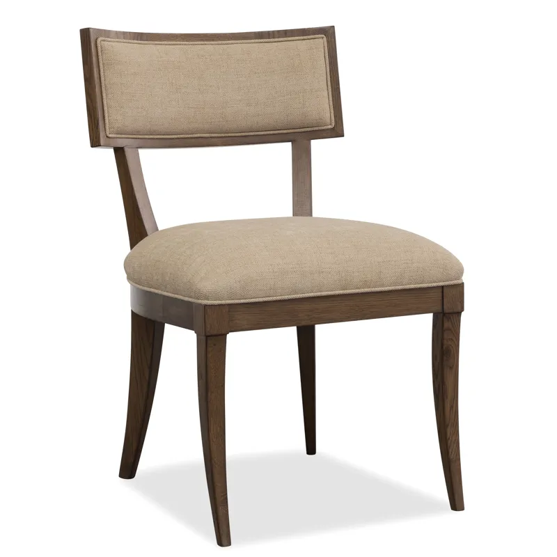 Cashiers Klismos Fabric Chair