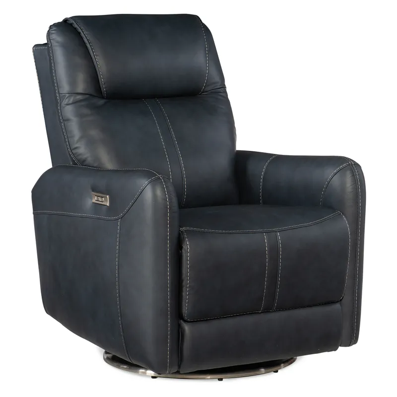 RC Steffen Swivel Power Recliner with Power Headrest