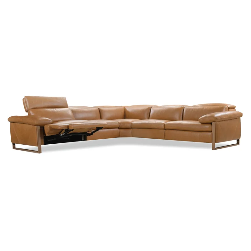 Hooker Ready-Made Upholstery Jericho Five-Piece Power Reclining Sectional
