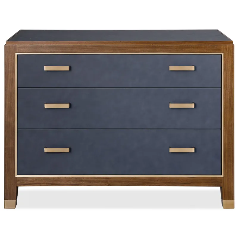 Melange Gene Accent Drawer Chest