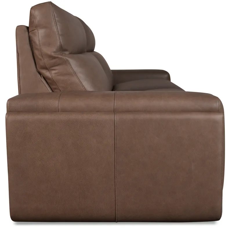 Hooker Ready-Made Upholstery Simone Zero Gravity Power Sofa with Power Headrest and Bluetooth Speaker