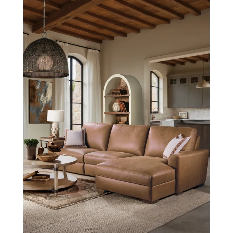 Hooker Ready-Made Upholstery Optimus Three-Seat Sectional