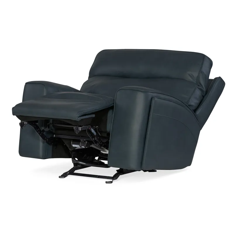 Hooker Ready-Made Upholstery Riverton Power Gliding Recliner with Power Headrest and Lumbar