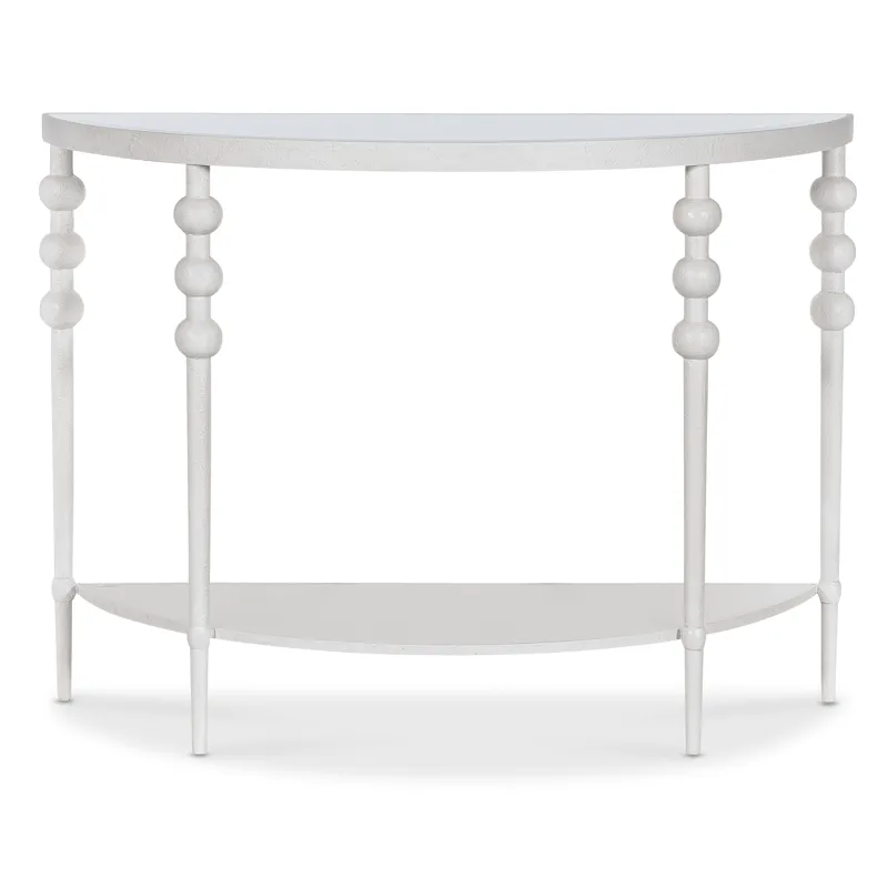 Melange On the Bright Side Demilune Console