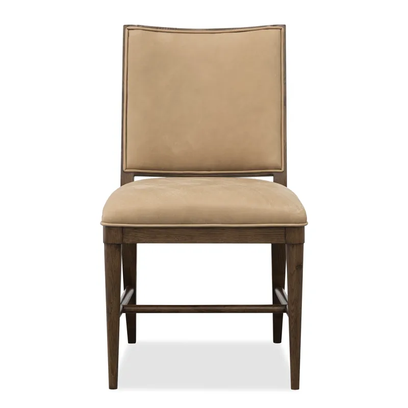 Cashiers Dining Side Leather Chair