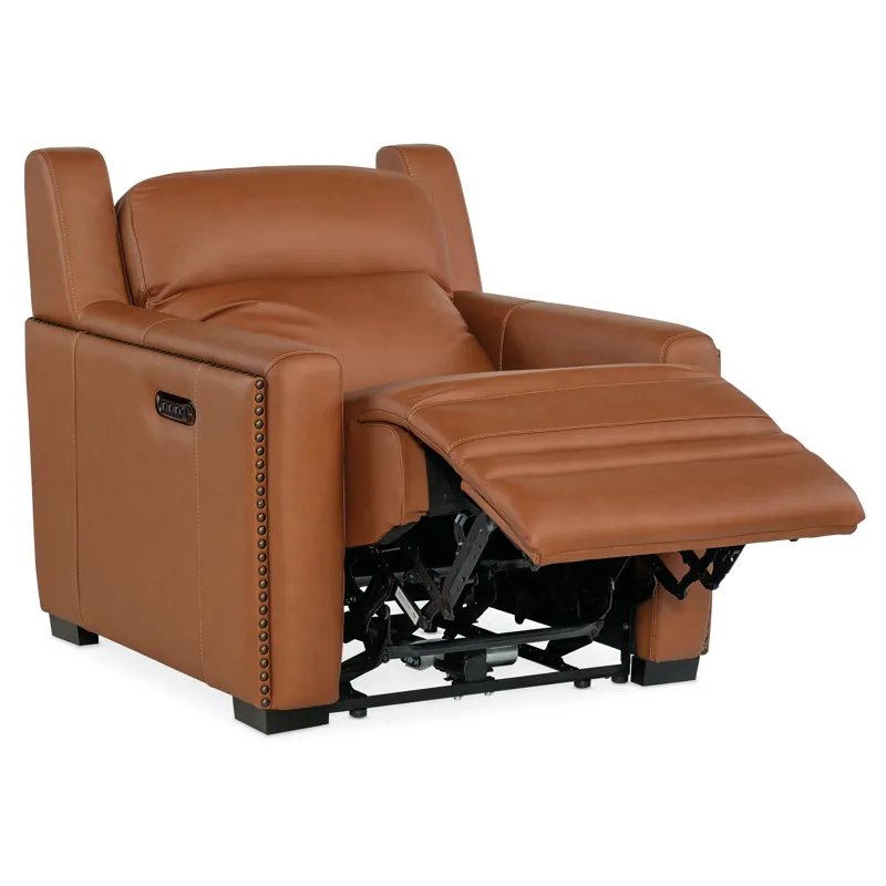 MS McKinley Power Recliner with Power Headrest & Lumbar