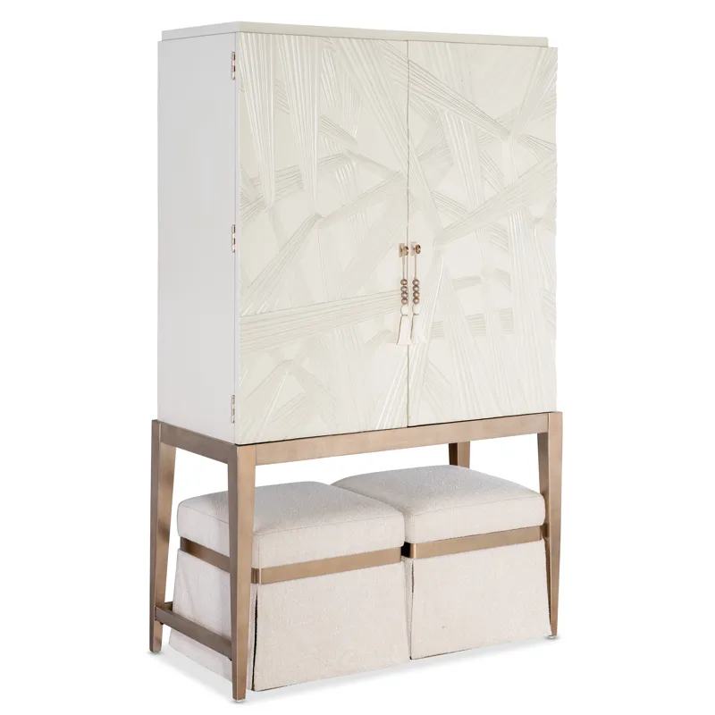 Melange Dream Weaver Pouf