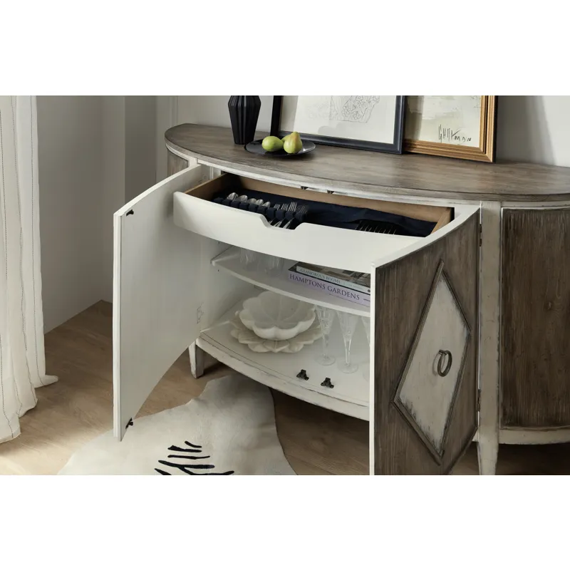 Sanctuary Et Jolie Demilune Buffet Detail