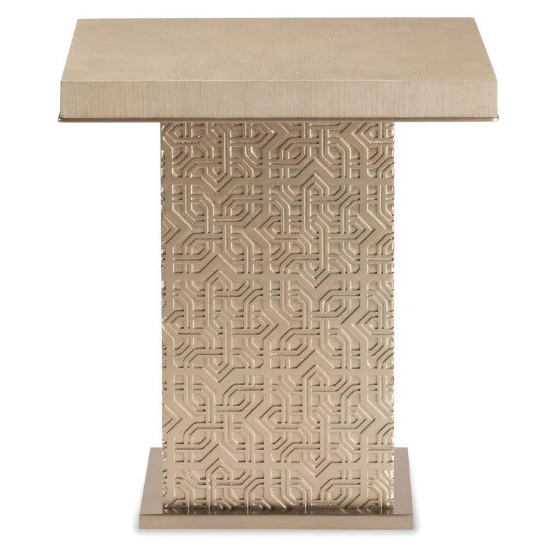 Geometry Low Side Table