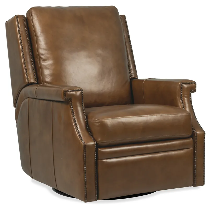 Hooker Ready-Made Upholstery Collier Power Swivel Glider Recliner