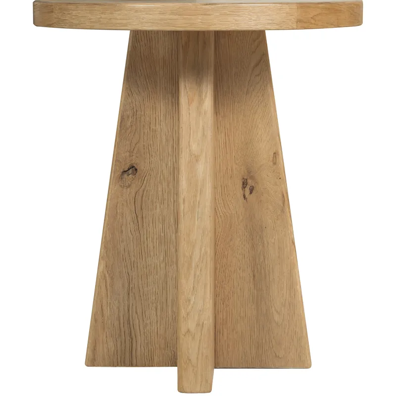 Driftwood Round End Table