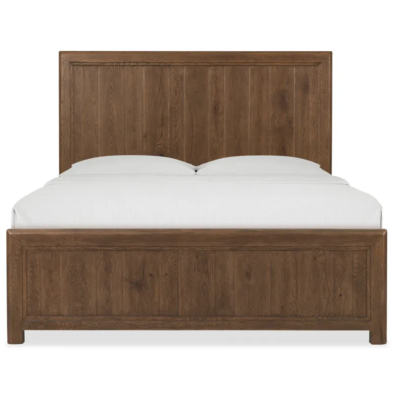 Driftwood Queen Panel Bed