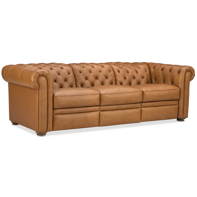 Hooker Ready-Made Upholstery Glover Power Reclining Sofa with Power Headrest