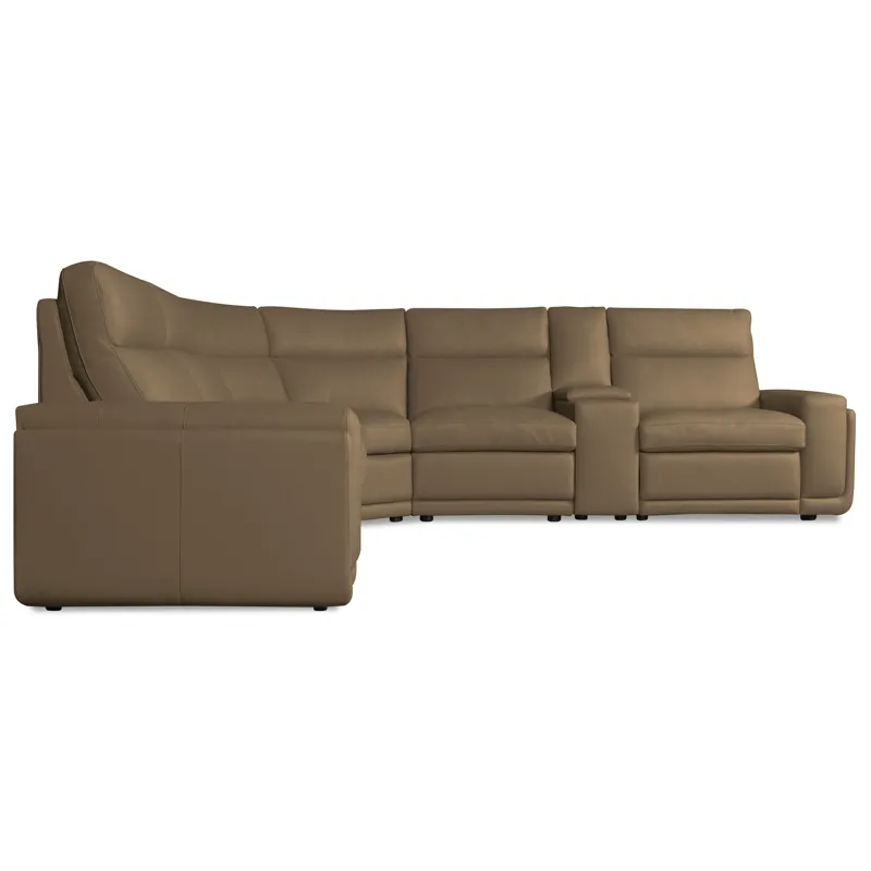 Hooker Ready-Made Upholstery Simone Six-Piece Power Reclining Sectional