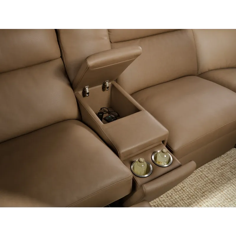 Hooker Ready-Made Upholstery Simone Six-Piece Power Reclining Sectional
