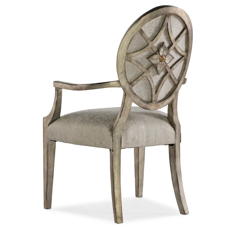 Sanctuary Romantique Oval Arm Chair Silhouette