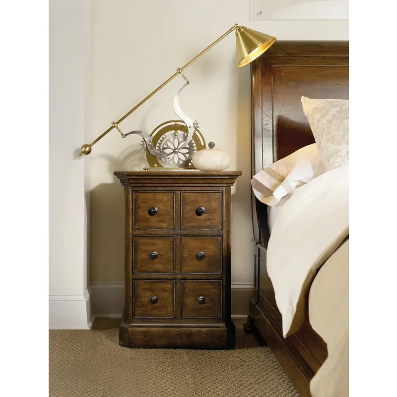 Archivist Three-Drawer Telephone Table Room