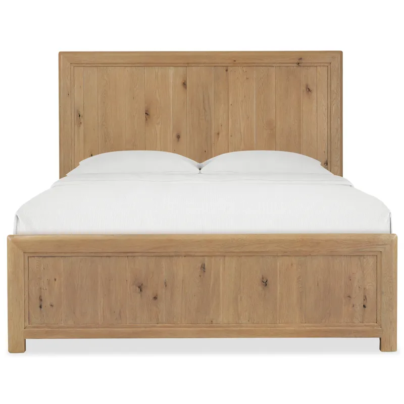 Driftwood Queen Panel Bed