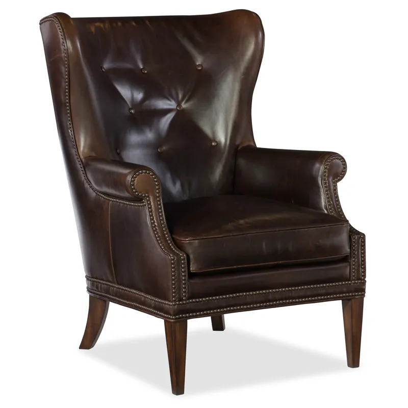 Maya Wing Club Chair Silhouette